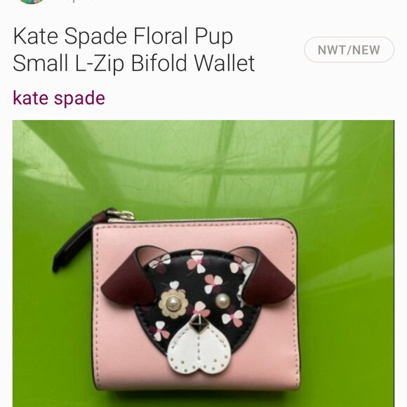 kate spade Handbags - Kate Spade Floral Pup